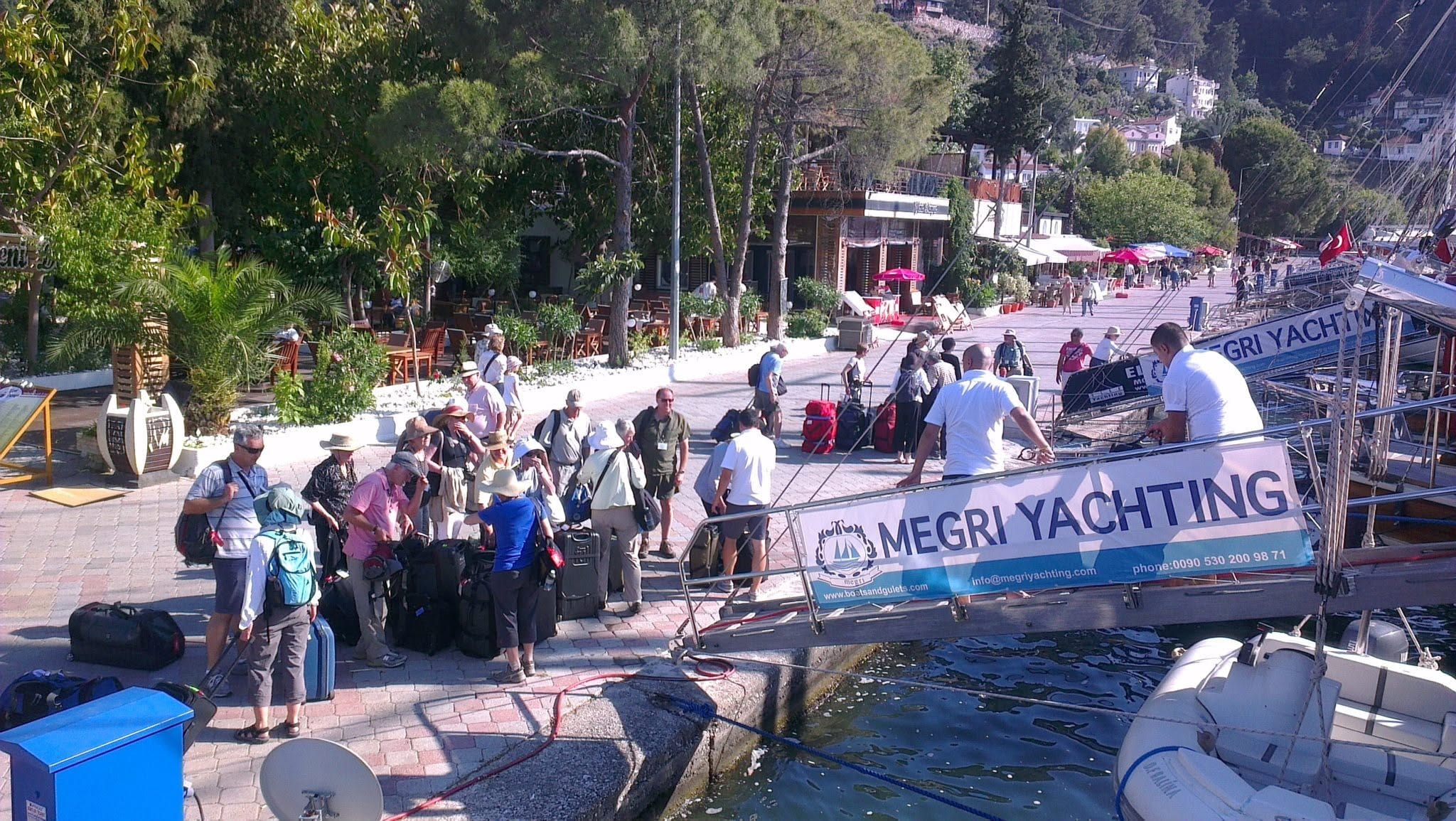Megri Yachting — Fethiye iskelesi, ilk yıllar